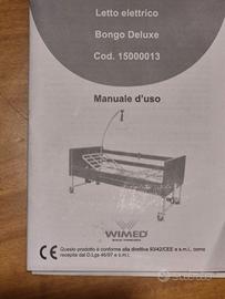 letto ortopedico elettrico piu accessori in blocco