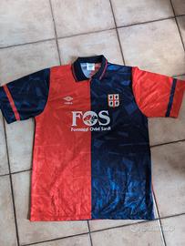 Maglia Vintage Shirt Cagliari 90/91 Umbro Calcio 