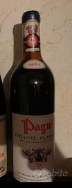 Vino chianti classico Pagni 1962