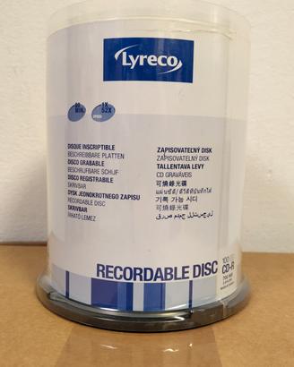 CD-R Lyreco 700 MB 80 min