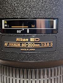 Nikon AF 80-200mm f/2.8 ED D (BIGHIERA)