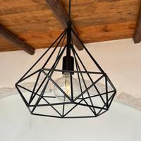 Lampadario nero Byron Leroy Merlin