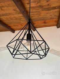 Lampadario nero Byron Leroy Merlin