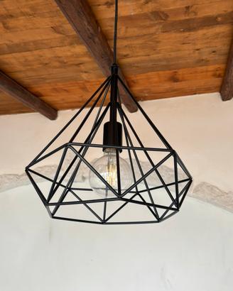 Lampadario nero Byron Leroy Merlin