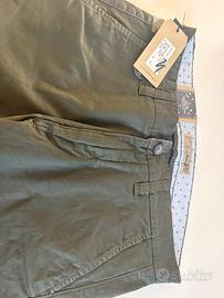 Pantalone stretch verde militare - mai indossato