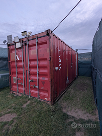 Container marittimo 20 piedi (6,10x 2,40 m) -