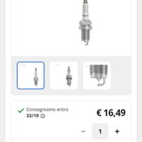 Candele iridio IK22FTT