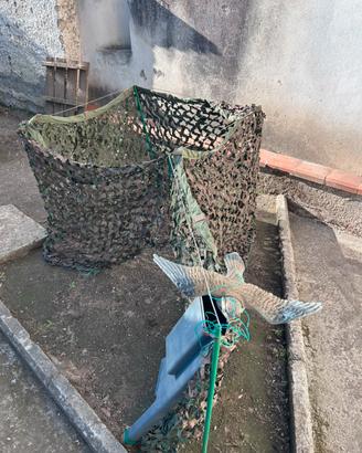Tenda mimetica caccia