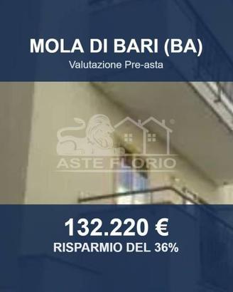 Immobile in asta di 158 m² con box auto a Mola di 