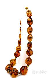 Collana in Ambra naturale