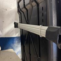 Baule da tetto con barre per Jeep Cheerokee