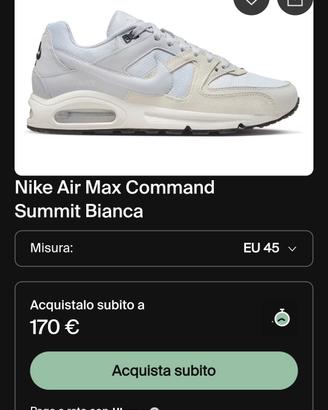 Nike Air Max Command - Summit White