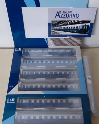 Rivarossi conv. Treno Azzurro 6pz LEGGI Descr.