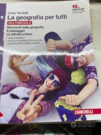 Libro di testo “ la geografia per tutti “