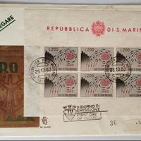 francobolli 1962 San Marino FDC VENETIA