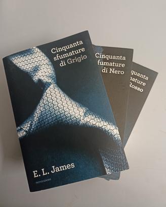 Trilogia romanzi  50 sfumature 