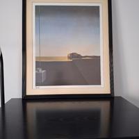 Quadro completo con lamina di Dali "Toteninsel"