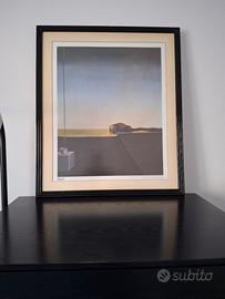 Quadro completo con lamina di Dali "Toteninsel"