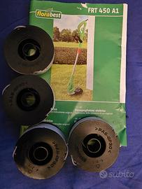 4 bobine filo decespugliatore nuove