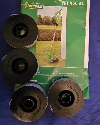 4 bobine filo decespugliatore nuove
