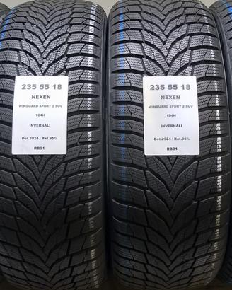 4 GOMME 235 55 18 NEXEN RB91