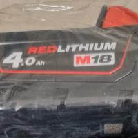 Milwaukee batteria 18V 4ah 