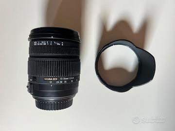  Sigma 17-70mm f2.8-4 DC OS HSM Macro per Canon