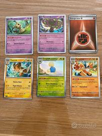 SET DI 6 CARTE HOLO RANDOM - POKEMON