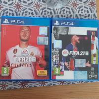 2 videogiochi FIFA PS4