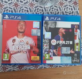 2 videogiochi FIFA PS4