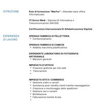 impiegata ufficio e-commerce 
