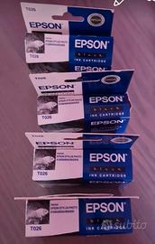 cartucce per stampante Epson T026  nere n.4