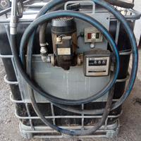 Cisterna per gasolio con contalitri