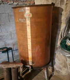 BOTTE IN VETRORESINA 500 LITRI con rubinetto