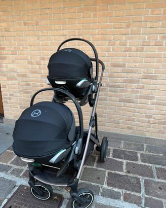 Cybex GazelleS Gemellare+2 ovetti+2 Basi Isofix