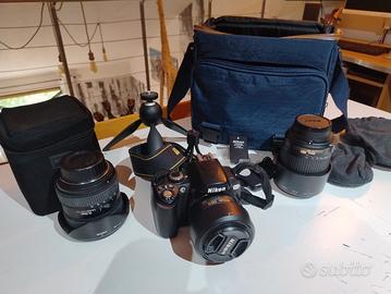 set Nikon Sigma con d40x