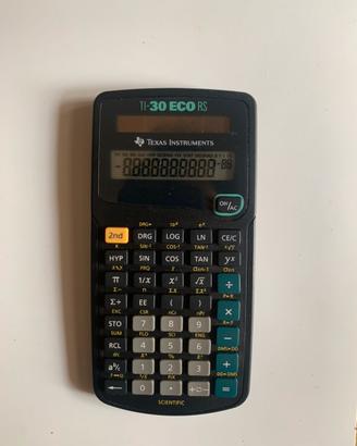 Calcolatrice Scientifica TI 30 eco RS!