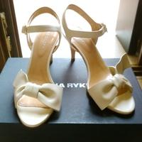 Sonia Rykiel boutique sandali nuovi 37.5 con scato