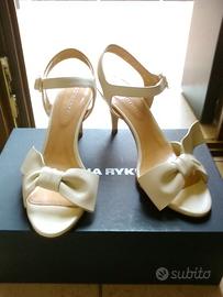 Sonia Rykiel boutique sandali nuovi 37.5 con scato