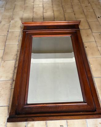 specchio antico da parete o da appoggio per comò
