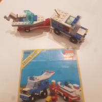 Lego 6698 RV with speedboat