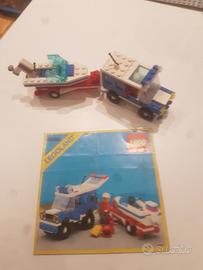 Lego 6698 RV with speedboat