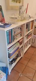 libreria su misura legno