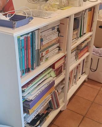 libreria su misura legno