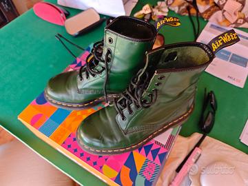 Stivaletti verdi Dr. Martens originali