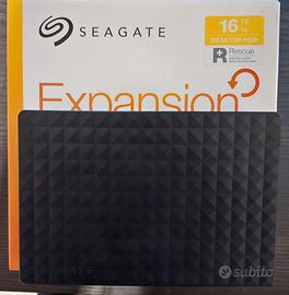 HDD Seagate 16TB Esterno Usb