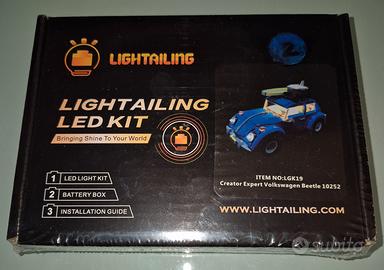Kit luci led lego volksvagen maggiolino 10252