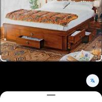 Letto con 14 casetti