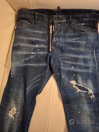 jeans dsquared2 uomo taglia 52 originali 