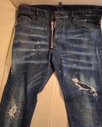 jeans dsquared2 uomo taglia 52 originali 